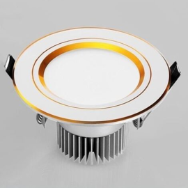 LED ÂM TRẦN 3 MÀU ĐẾ TẢN NHIÊT ĐÚC
