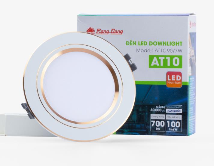 Đèn LED âm trần Rạng Động 3 màu 